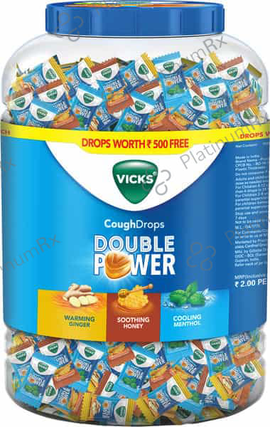 Vicks Cough Drops Jar (800+250) 1050s