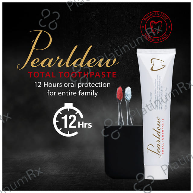 Pearldew Total Toothpaste (100gm Each) 1 Tube