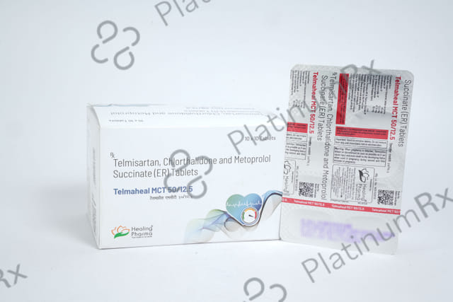 Telmaheal MCT 50/12.5mg Tablet ER 10s