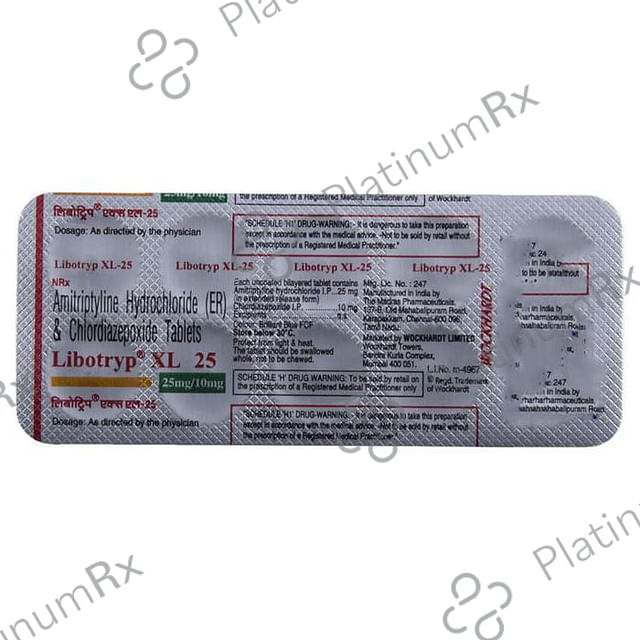Libotryp DS 25 mg/10 mg Tablet