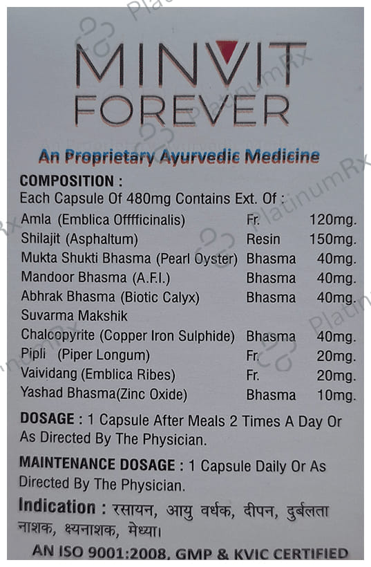 Minvit Forever Capsule