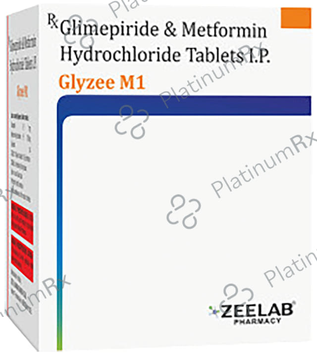 Glyzee M1/500mg Tablet 15s