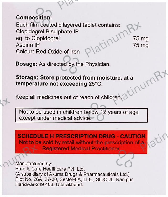 Clopinox A 75/75mg Tablet 15s