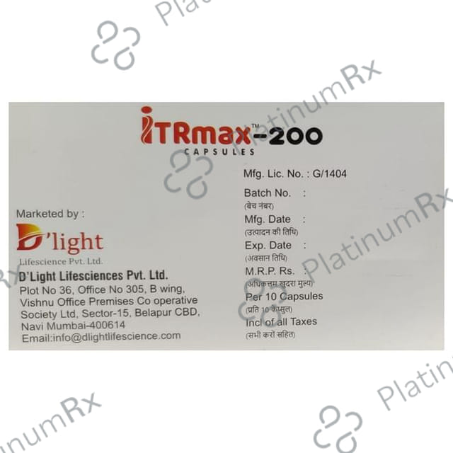 Itrmax 200 Capsule