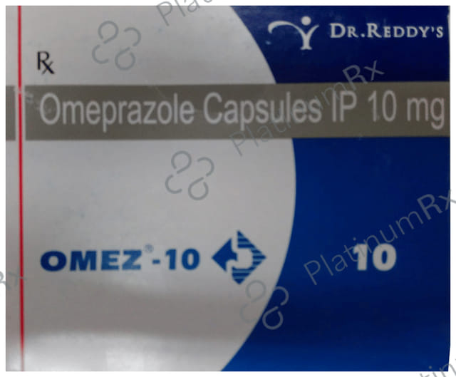 Omez 10mg Capsule 15s