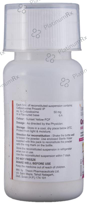 Grandcef 50 Oral Suspension