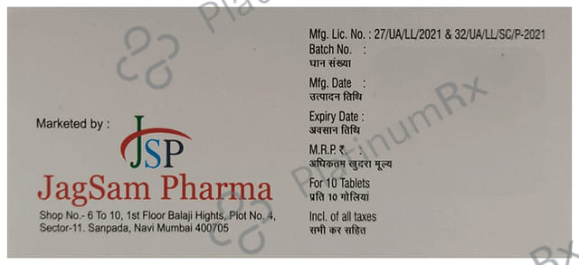 Cilsam T 10mg/40mg Tablet