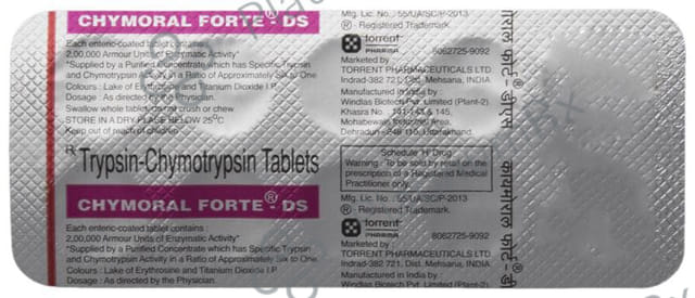Chymoral Forte 200000AU DS Tablet 10s