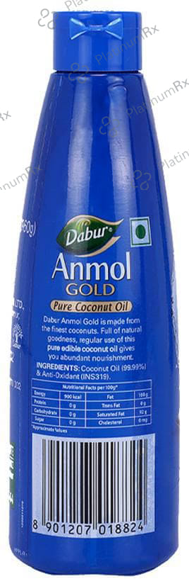 Dabur Anmol Gold Pure Coconut Oil 175 ml