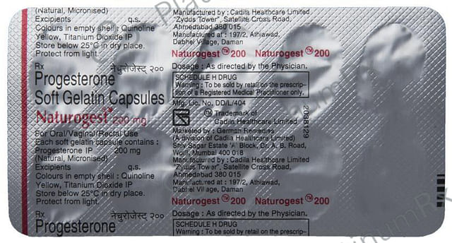 Naturogest 200mg Soft Gelatin Capsule 10s