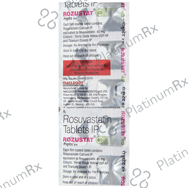 Rozustat 40 Tablet