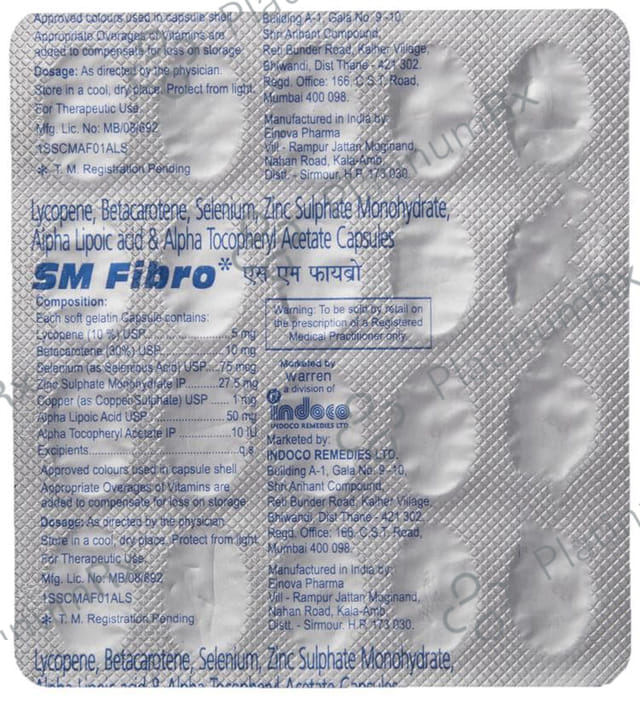 SM Fibro Capsule 20s
