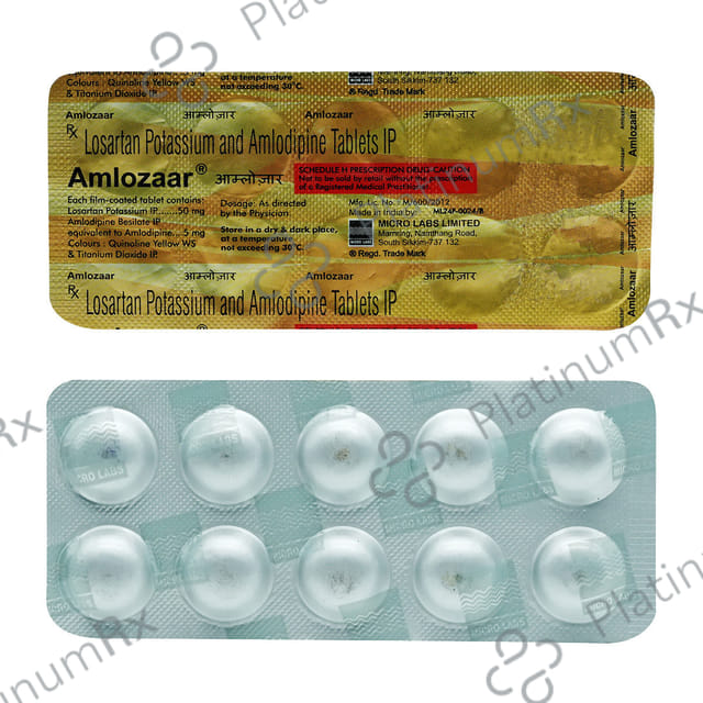 Amlozaar 25/5mg Tablet 10s