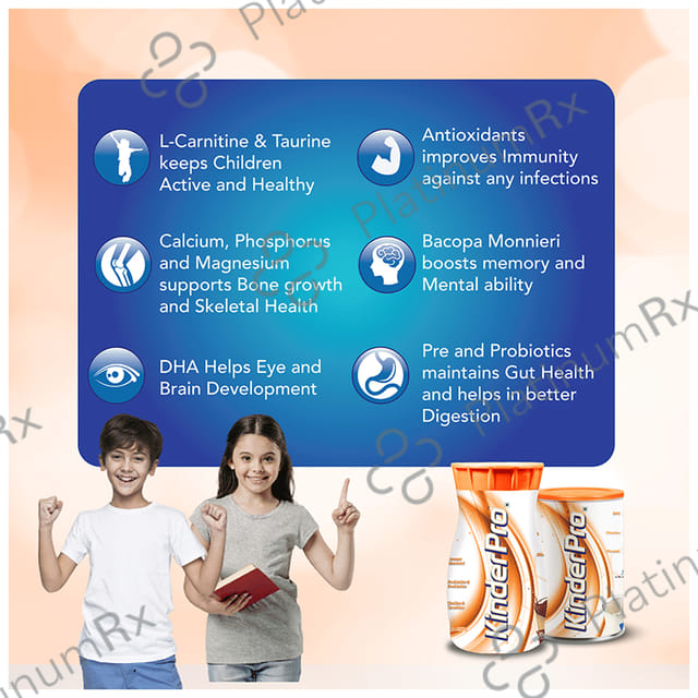 Evexia KinderPro Vanilla Flavour Powder 200gm