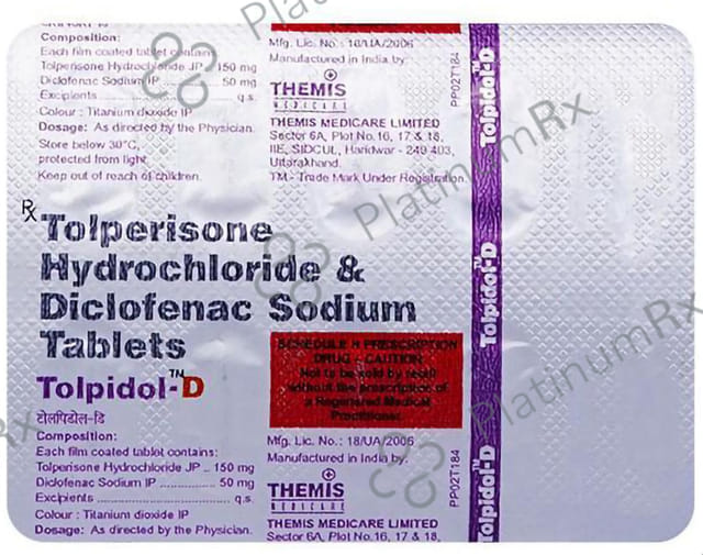 Tolpidol D Tablet