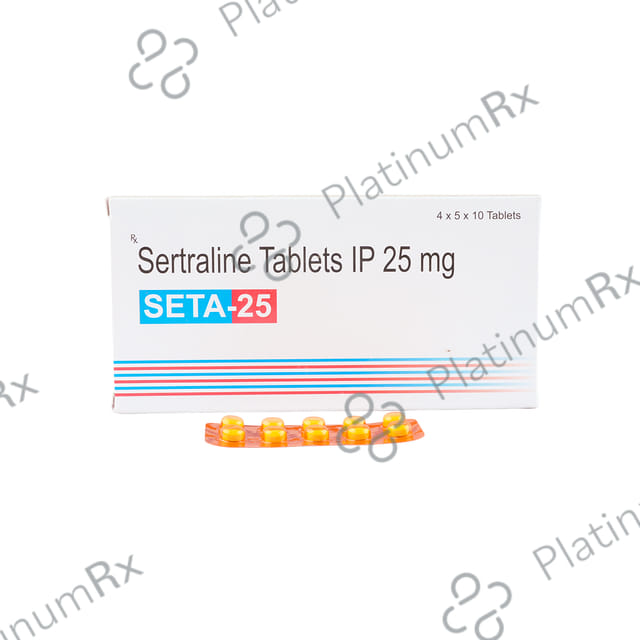 Seta 25mg Tablet 10s