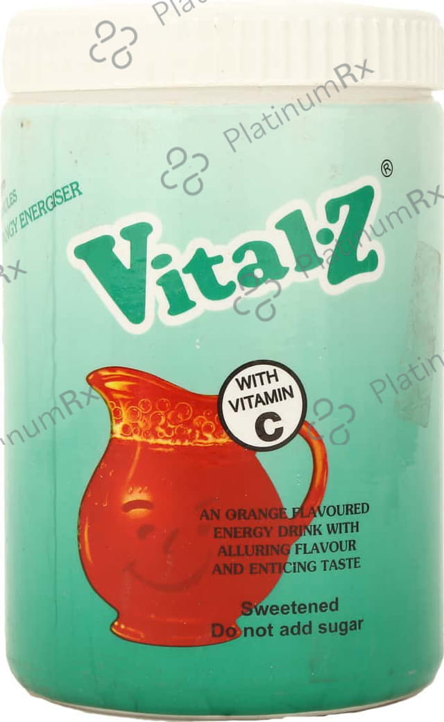 Vital Z Orange Flavour Oral Powder Energy Drink 560gm