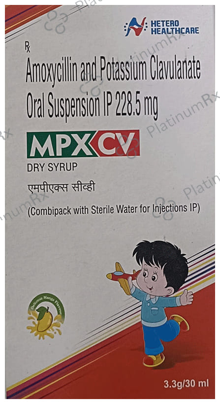 Mpx 200/28.5mg CV Dry Syrup Delicious Mango 30ml