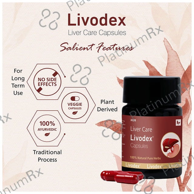 Livodex Liver Care Capsule (10 Each) 1 Bottle