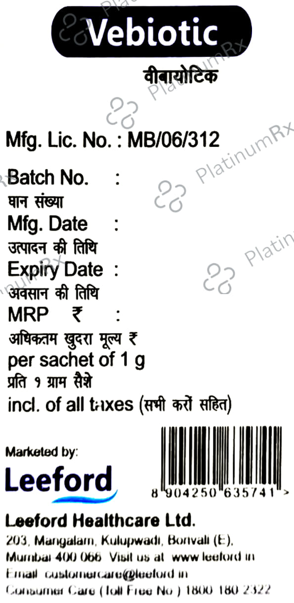 Vebiotic Sachet