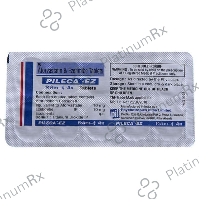 Pileca EZ 10/10mg Tablet 10s