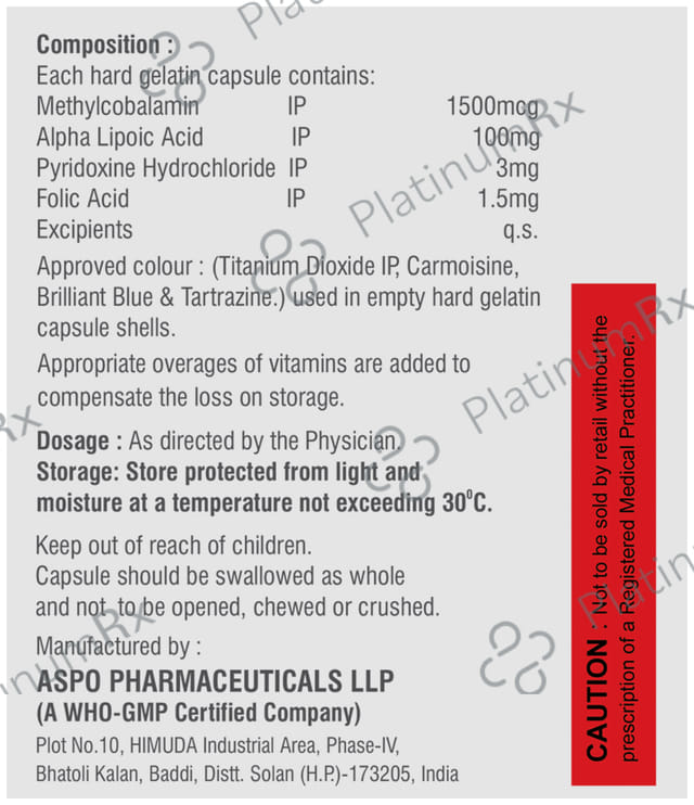 Asponim M Capsule 10s