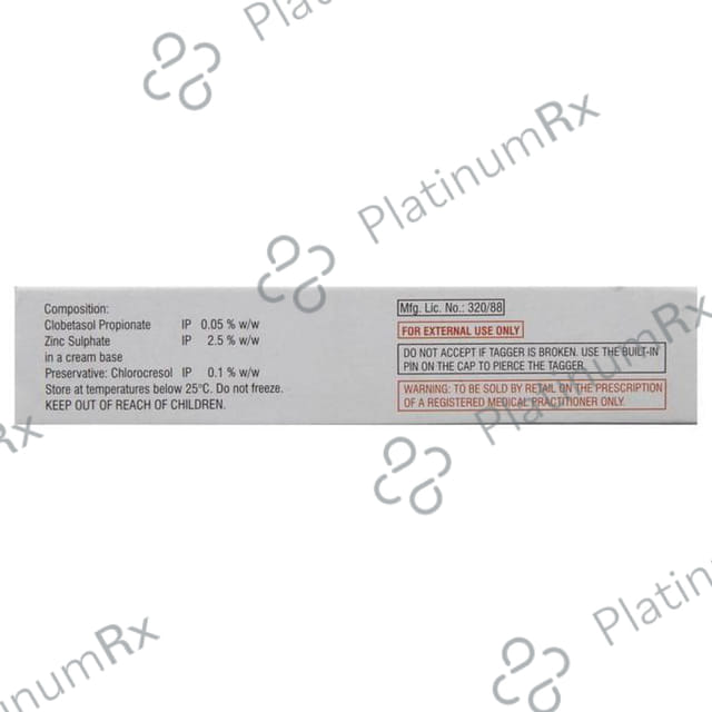 Zincoderm 0.05% Cream 15gm