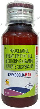 Brexocold P 2/250/5mg DS Oral Suspension Orange 60ml