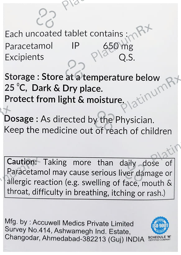Pyresia 650mg Tablet