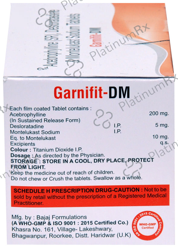 Garnifit DM Tablet SR 10s