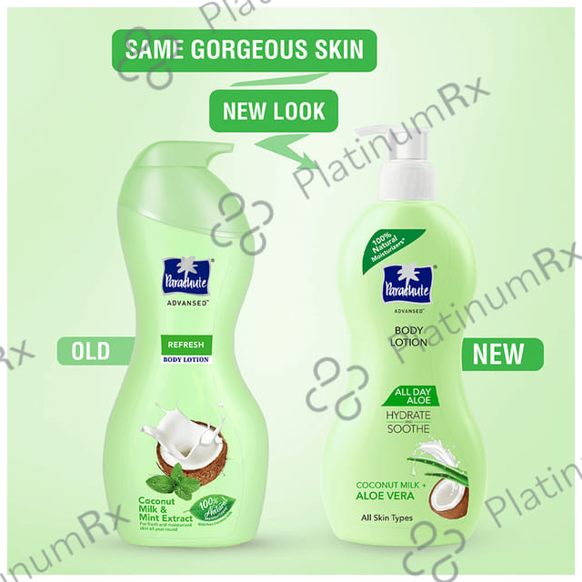 Parachute Advansed Body Lotion Coconut Milk & Mint Extract Refresh 400 Lotion