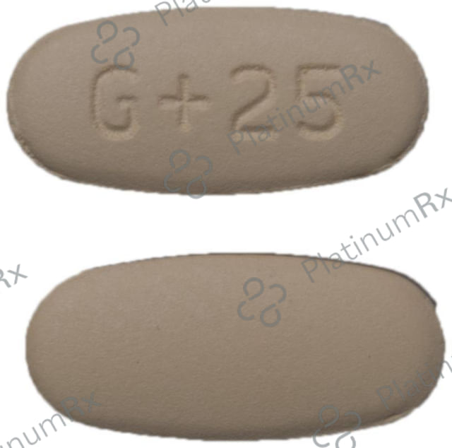 Glucobay M 25/500mg Tablet 10s