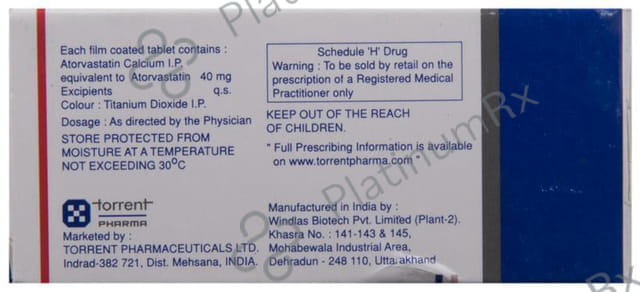 Modlip 40mg Tablet 10s