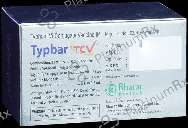 Typbar TCV Vaccine 0.5ml