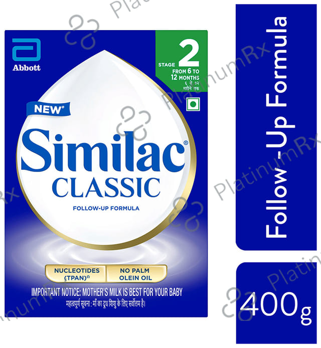 Similac Follow Up Formula Stage 2 Refill Powder 400gm
