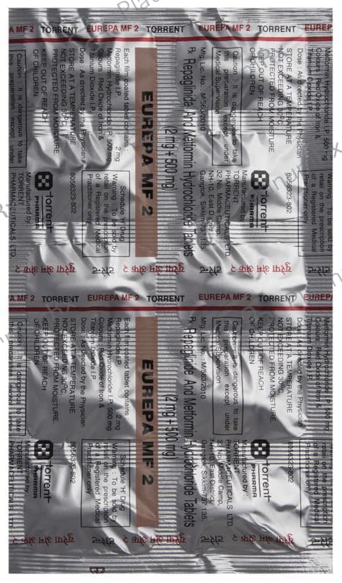 Eurepa MF 2/500mg Tablet 10s