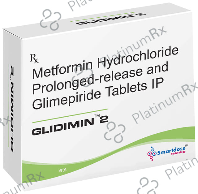 Glidimin 2 Tablet PR 15s