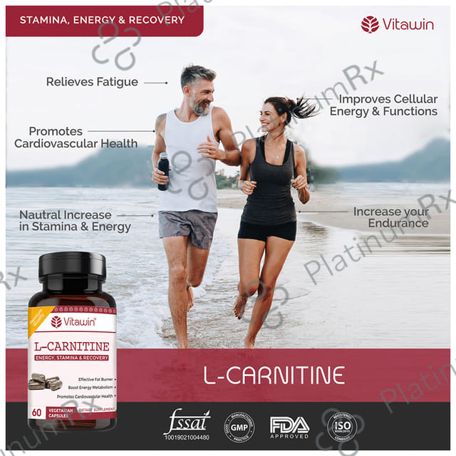 Vitawin L-Carnitine Vegetarian Capsule