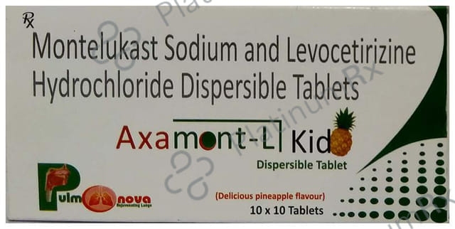 Axamont-L Kid Tablet DT Delicious Pineapple