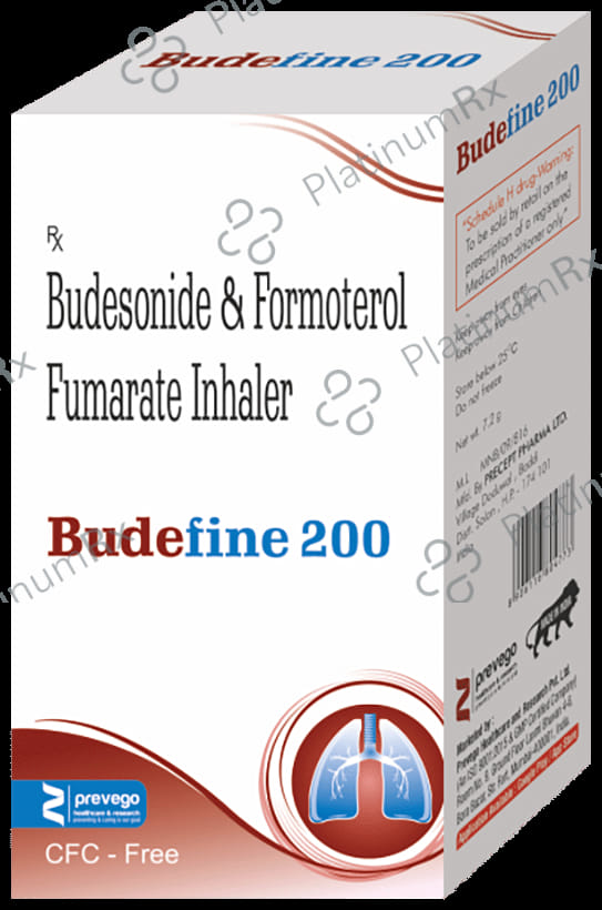 Budefine 6/200mcg Inhaler 120MDI