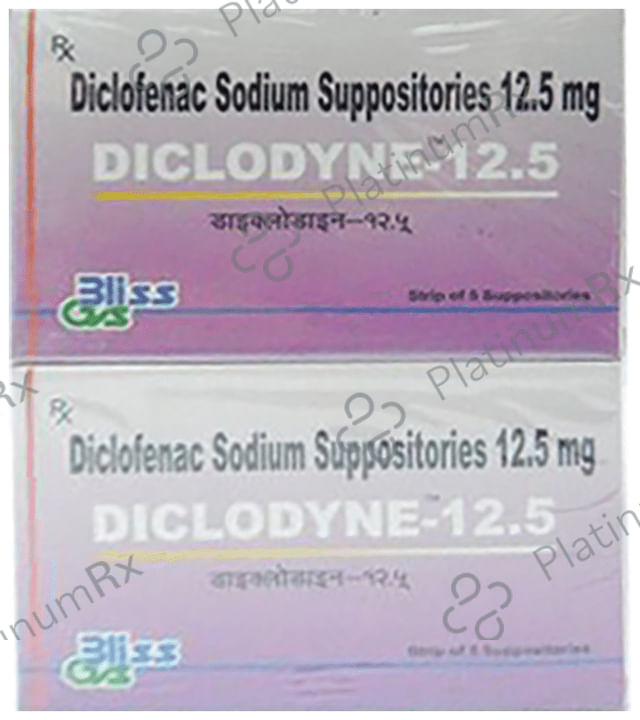 Diclodyne 12.5 Suppository
