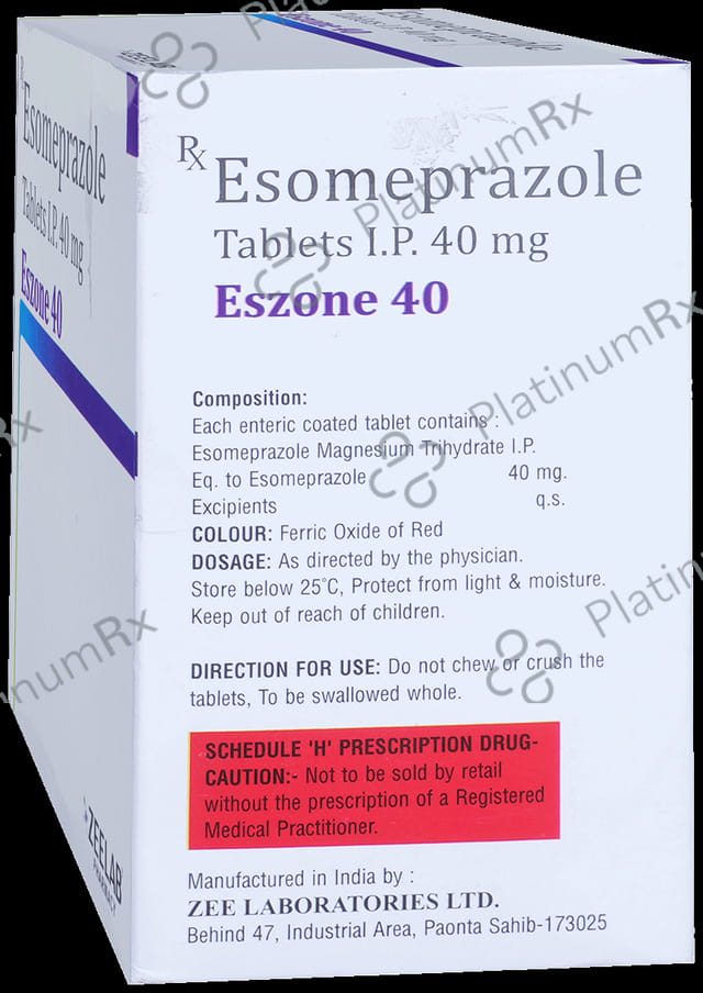 Eszone 40mg Tablet 10s