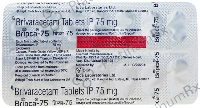 Bripca 75mg Tablet 14s