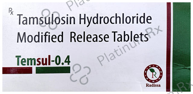 Temsul 0.4mg Tablet MR 10s