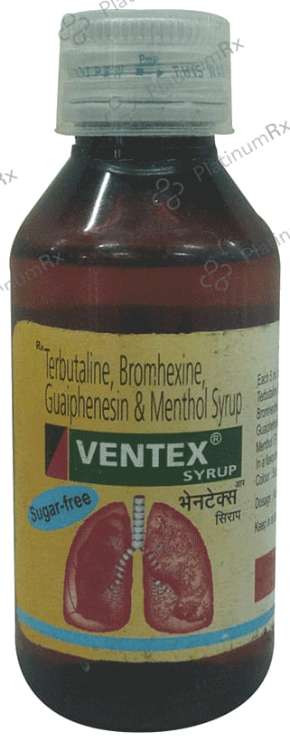 Ventex Syrup Sugar Free