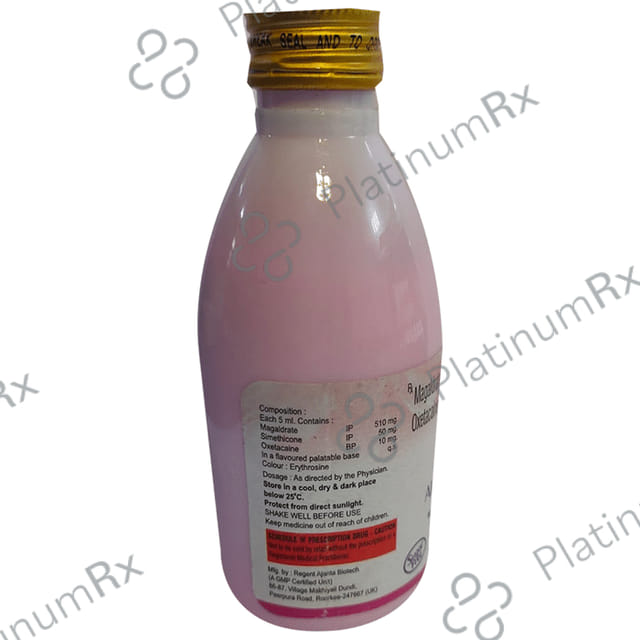 Allgel O Mint Sugar Free Oral Suspension 170ml