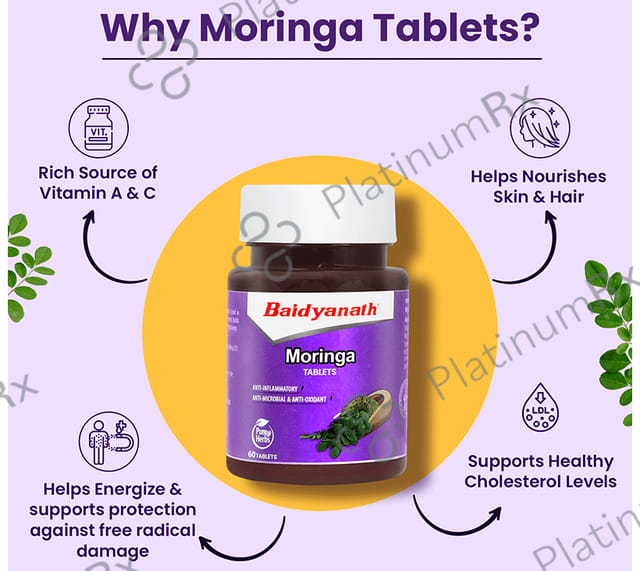 Baidyanath (Noida) Moringa Tablet