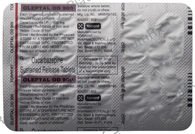 Oleptal OD SR 900mg Tablet 10s