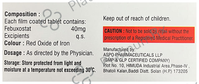 Febera 40mg Tablet