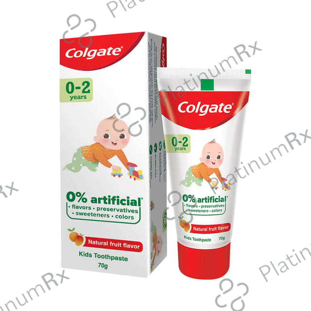 Colgate Natural Fruit Toothpaste for Kids (0-2 Years)